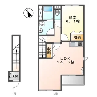 メゾン RS【2階】の間取り
