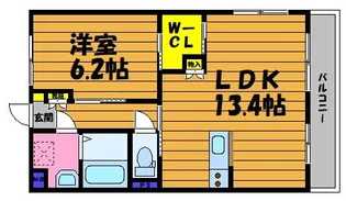 メルプランタン【101号室】の間取り