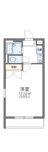 レオパレスエスペランセ【106号室】の間取り