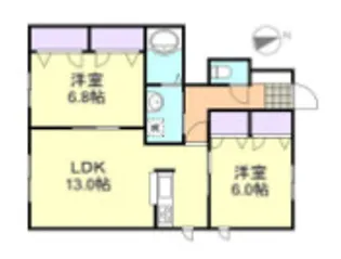 パルテフォルミオ【101号室】の間取り