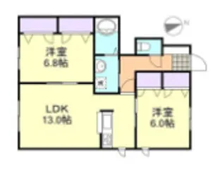 パルテフォルミオ【1階】の間取り