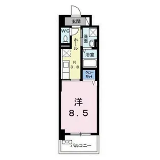 ウィンコム【6階】の間取り