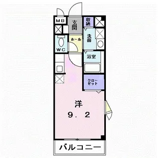 モルティ・MK【2階】の間取り