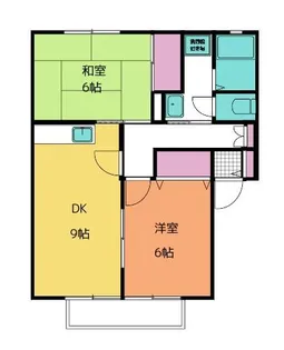 グリーンライフ松浦【A101号室号室】の間取り