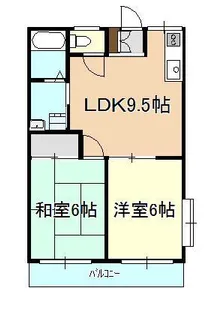 エトワール【202号室】の間取り