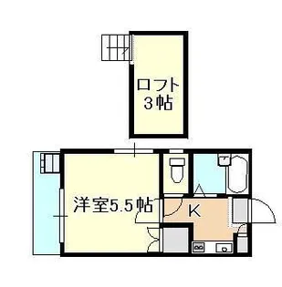 ビエラ庭瀬【202号室】の間取り