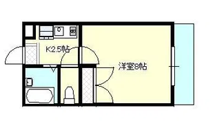 フローラ箕島【2階】の間取り