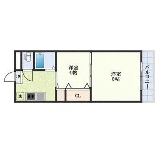 レジデンス春日町【302号室】の間取り