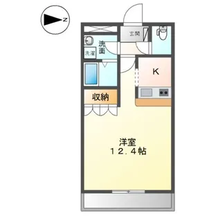 タウニーエンジェル・K【2階】の間取り