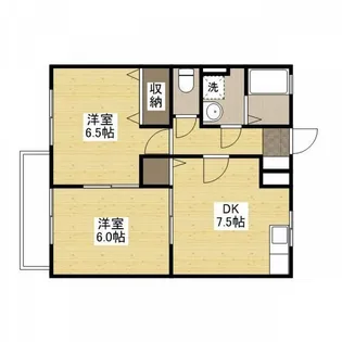 フィアヤーレスツァイテンⅡ【101号室】の間取り