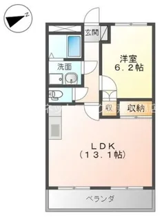 プロニティーピア【1階】の間取り