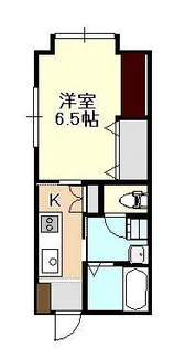 メゾン小松原【201号室】の間取り