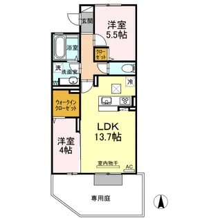 夢りんどうI【1階】の間取り