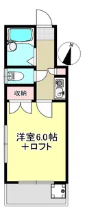 新保第2レジデンス【203号室】の間取り