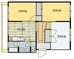 新庄屋マンション【105号室】の間取り