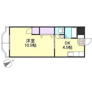 マンションNEWオアシス岡本【3階】の間取り
