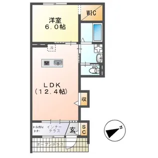 シェノン【1階】の間取り