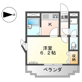 グランチェスタ【1階】の間取り