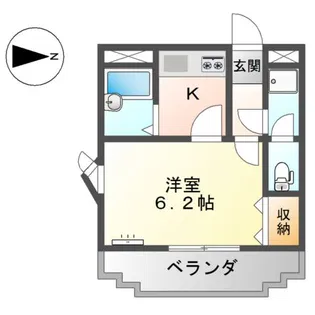 グランチェスタ【1階】の間取り
