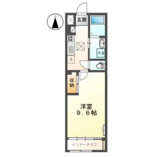 仮)シェルルユーロピュア清輝本町【1階】の間取り