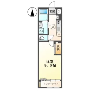 仮)シェルルユーロピュア清輝本町【1階】の間取り