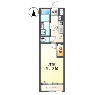 仮)シェルルユーロピュア清輝本町【1階】の間取り