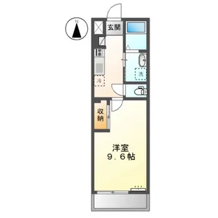 仮)シェルルユーロピュア清輝本町【2階】の間取り