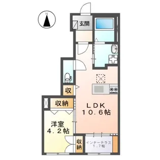 スターコート【1階】の間取り