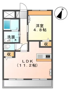 アルページュ【2階】の間取り