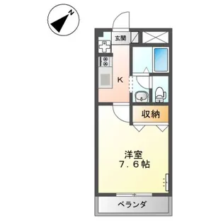 ロイヤルメイセス【1階】の間取り
