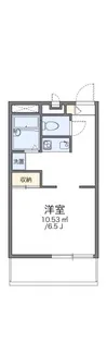 レオパレスラポール松福【2階】の間取り