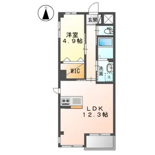 テ・フィティ【2階】の間取り
