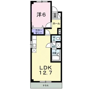 プチメゾン 21【1階】の間取り