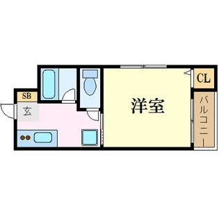 ビレッジ霞【2階】の間取り