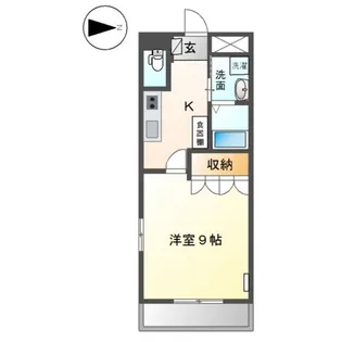 ネオプラザ【1階】の間取り