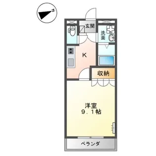 クオリティー・レジデンス【2階】の間取り