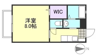 ハイツフロンティア【2階】の間取り
