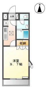 マナ・ハウス【1階】の間取り