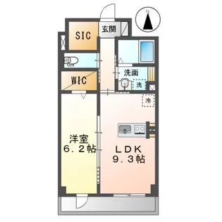 マリーゴールド【4階】の間取り