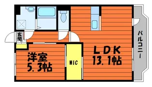 グランコートII【1階】の間取り