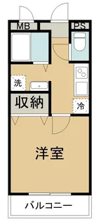 ラ・フォーレ24【3階】の間取り