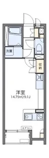 レオネクストメニーウェル岡南【1階】の間取り