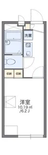 レオパレスブルースカイⅣ【1階】の間取り