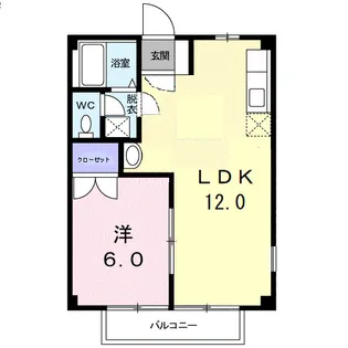 フォレストヒルズ【2階】の間取り
