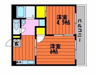 ガーディニアシティⅡ【302号室】の間取り
