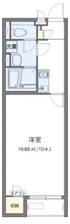 クレイノドミクレール【1階】の間取り