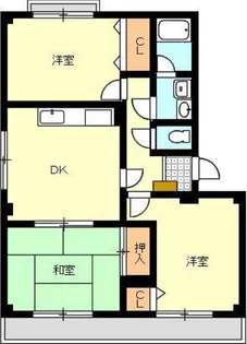 御幸ハイツ【301号室】の間取り