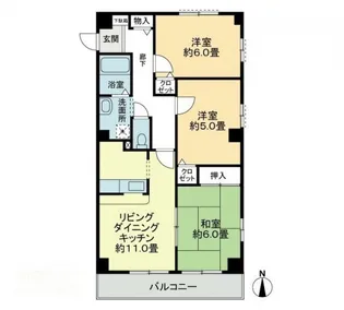 ハイム・シュテット21【3階】の間取り