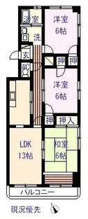 I’Sタウン【2階】の間取り