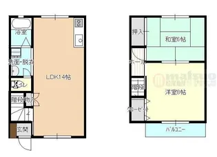 ベイ・アケボノの間取り